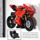 Кронштейн / Настенное 3D Крепление для Фирменного конструктора Technic Ducati Panigale V4 R Мотоцикл Лего Дукатти (42107) - Черный - изображение 1