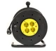 Подовжувач на котушці PowerPlant 50 м, 3x1.5мм2, 10А, 4 розетки (JY-2002/50) (PPRA10M500S4) - зображення 3