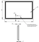 Зеркало Qtap Mideya с антизапотеванием (DC-F904) 800х600 QT2078F904W - изображение 7
