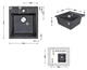 Кухонная мойка Lidz 460х515/200 BLM-14 (LIDZBLM14460515200) - изображение 7