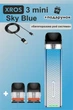 Под-система Vaporesso XROS 3 Mini Pod Sky Blue + 2 картриджі, кабель зарядки Type-C і сюрприз. (Електронна сигарета) - зображення 1