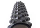Масажний ролик EasyFit Grid Roller Extreme 45 см Чорний - зображення 2