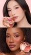 Лимитированная палетка для лица Charlotte Tilbury Beauty Soulmates Face Palette (Pillow Talk Flawless Peach) 13 g - изображение 4