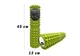Массажный ролик EasyFit Grid Roller 45 см v.2.2 Салатовый - изображение 1