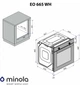 Духовой шкаф Minola EO 665 WH - изображение 14