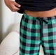 Чоловіча домашня піжама із фланелі (штани+лонгслів) COSY 2XL Зелений (cosy567991s4) - зображення 2