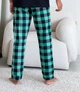 Чоловіча домашня піжама із фланелі (штани+лонгслів) COSY 2XL Зелений (cosy567991s4) - зображення 4