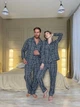 Чоловіча піжама із фланелі (штани+сорочка) у клітинку COSY 3XL Сірий (cosy1926793s5) - зображення 7