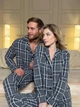 Чоловіча піжама із фланелі (штани+сорочка) у клітинку COSY 3XL Сірий (cosy1926793s5) - зображення 9