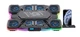 Підставка для ноутбука 2E GAMING CPG-012, до 17.3", 1xUSB-C, LCD/semiconductor cooling pad, RGB, чорний - изображение 1