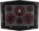 Підставка для ноутбука 2E GAMING CPG-005, до 17.3", 2xUSB-A, LCD/phone holder, RGB, чорний - изображение 7