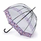 Зонт-трость Fulton Birdcage-2 Luxe L866 Digital Blossom прозрачный мультиколор механический - изображение 1