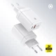 Сетевое зарядное устройство Piko TC-PD332 USB-C + USB-A PD 3.0 QC 3.0 GaN 33Вт White (1283126597794) - изображение 5