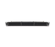 Патч-панель неэкранированная Ritar, 48 портов, UTP DUAL, Cat.6, 19" 1U, Black (RT-2264-CAT.6) - изображение 1