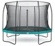 Батут для дома Salta Comfort Edition из защитной сеткой, круглый 396см, максимальный вес 120кг Черный с зеленым (5077G) - изображение 1