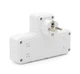 Розетка двойник с заземлением Voltronic F-302 White, 2 розетки+3USB (1А), 2500W, 10A, 220V - изображение 2