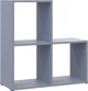 Стеллаж Doros Степь 2х2 открытый 69х28.8х71.4 см Серый (41516177) - изображение 5