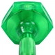 Гантель для фітнесу з покриттям TPU Zelart Jelly Urethane Coated Dumbbells TA-2946-10LB Салатовий - зображення 3
