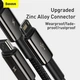 USB кабель 3в1 Micro USB/Lightning/Type-C BASEUS Combo Tungsten Gold One-for-three |1.5M,3.5A| Black - изображение 3