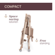 Крісло для годування Chicco Polly Armonia Terracotta 3 в 1 Коричневе (8058664179008) - зображення 11