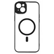 Чохол Baseus Frame Series Magnetic Case+Glass 0.22mm для iPhone 14 Plus Black - зображення 1