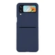 Чехол Folding Silicone для Samsung Galaxy Flip 4 (F721) Dark Blue - изображение 1