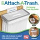 Держатель для мусорных пакетов Attach-A-Trash, навесной держатель для пакетов, мусорное ведро - изображение 8