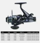 Котушка коропова з бейтрайнером Reelsking KF розмір 6000 (bb)(Миттєвий стоп)(KF-2) - зображення 4