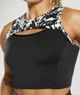 Спортивный топ Gymshark GS Power Crop Tank Body Fit Black/White М - изображение 2