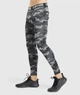 Мужские спортивные леггинсы Gymshark Element Baselayer Leggings - Grey Print - XXXL - изображение 3