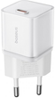 Зарядний пристрій Baseus GaN5S Fast Charger 1C 30W USB-C Black White (P10162504213-00) - зображення 3