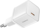 Зарядний пристрій Baseus GaN5S Fast Charger 1C 30W USB-C Black White (P10162504213-00) - зображення 4