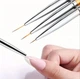 Набір тонких манікюрних пензликів 3шт для малювання Beauty Artists - изображение 2