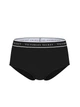 Женские трусики Victoria's Secret (2126439778237) Logo Cotton Modern Brief XS черные - изображение 3
