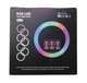 Кольцевая LED лампа RGB MJ18 45см 3 крепления + пульт и сумка, Лампа-кольцо для фото - изображение 3
