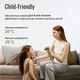 Фен Laifen MINI, 1 насадки, тревел сумка, зелений джангл - зображення 5