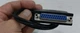 Перехідник з USB на LPT порт / Кабель принтера-адаптер USB2.0 - LPT M/F 80 см 25 Pin Parallel Printer IEEE 1284 Чорний - зображення 4