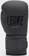 Боксерские перчатки Leone GN059 10 унций Black/White (капа в комплекте) (GN059_Bl/White_10oz) - изображение 3