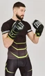 Боксерские перчатки Leone GN110F Revo Fluo 12 унций Black (бинты 4 м в комплекте) (GN110F_Black_12oz) - изображение 9