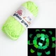 Пряжа флуоресцентная светящаяся в темноме GlowYarn 2 мм салатовый - изображение 1
