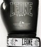Боксерские перчатки Leone GN208 Iconic 10 унций Black (бинты 4 м в комплекте) (GN208_Black_10oz) - изображение 7