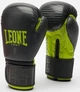 Боксерские перчатки Leone GN313 Waves 16 унций Black (капа в комплекте) (GN313_Black_16oz) - изображение 2