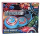 Літаючий футбольний м'яч Hover Ball Heroes Capitan America 789-14 для активних ігор вдома в аерофутбол від 3х років - зображення 2