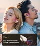 Кісткові бездротові навушники-кліпси Langsdom ClipBuds R2 з направленим звуком і Bluetooth 5.4 Спортивні кісткові навушники Бежевий - зображення 12