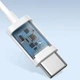 Наушники на разъем Type-C с микрофоном проводные Baseus Encok Wired (Type-C, DAC, 1.1 m). White - изображение 4