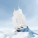 Сетевое зарядное устройство на 2 выхода Baseus Compact Charger (10.5W, 2 USB). White - изображение 5