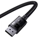 Кабель Baseus High Definition Series DP 8K to DP 8K Adapter Cable 1.5m B00633706111-01 Black - изображение 5