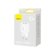 Сетевое зарядное устройство на 2 выхода Baseus Compact Charger (10.5W, 2 USB). White - изображение 10