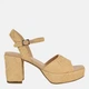 Женские босоножки Calvin Klein 52611726 40 Бежевые (1159835206) - изображение 1