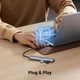 USB-хаб UGREEN 4-Port USB-C Hub UGR-15395 - зображення 4